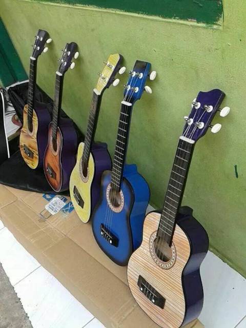 gitar mini ukulele - kentrung - gitar lele alat musik