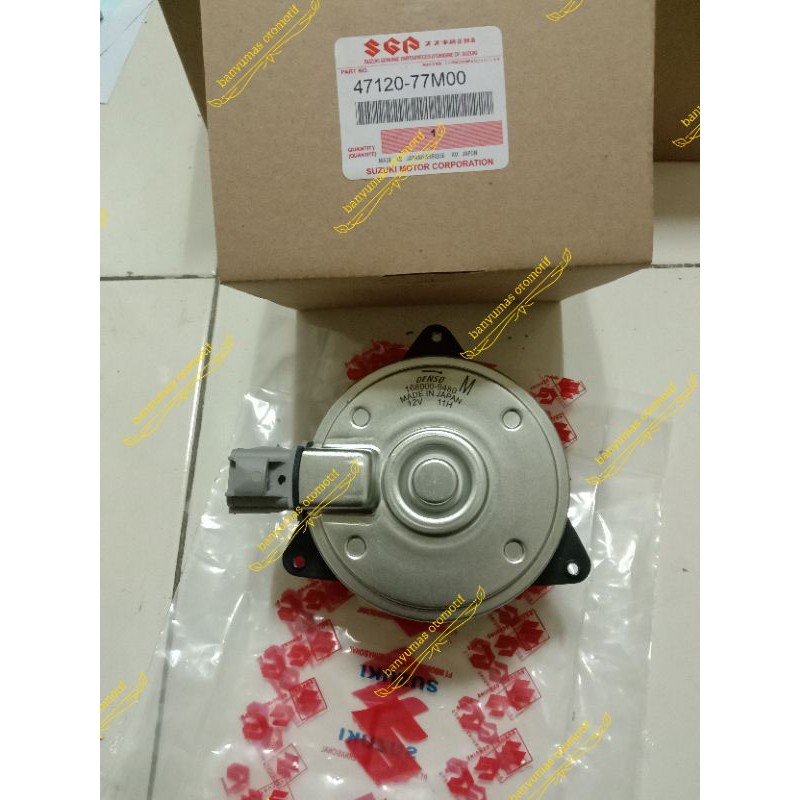 MOTOR FAN RADIATOR SUZUKI ERTIGA R3 MOTOR FAN ASSY ERTIGA MOTOR FAN ERTIGA