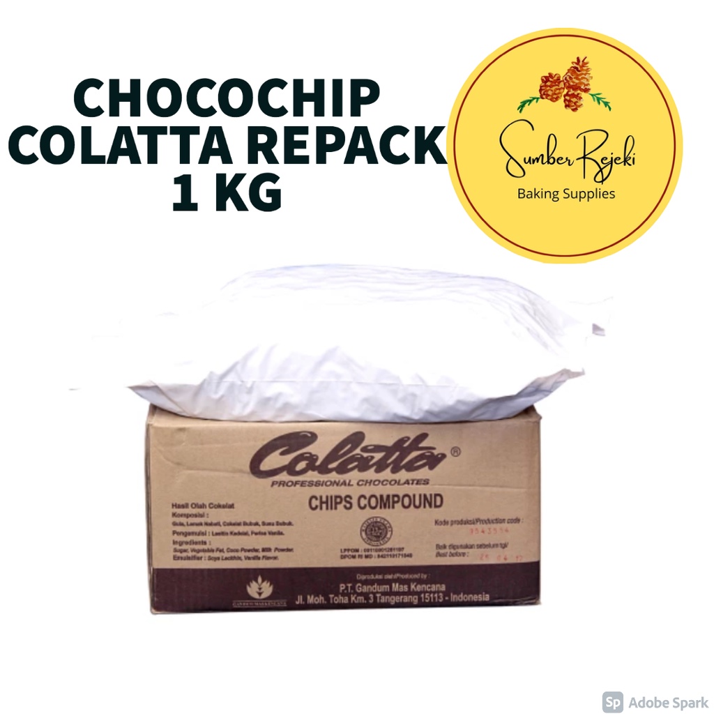 

Choco Chip / Chocochip Colatta Besar 1 KG / 1KG