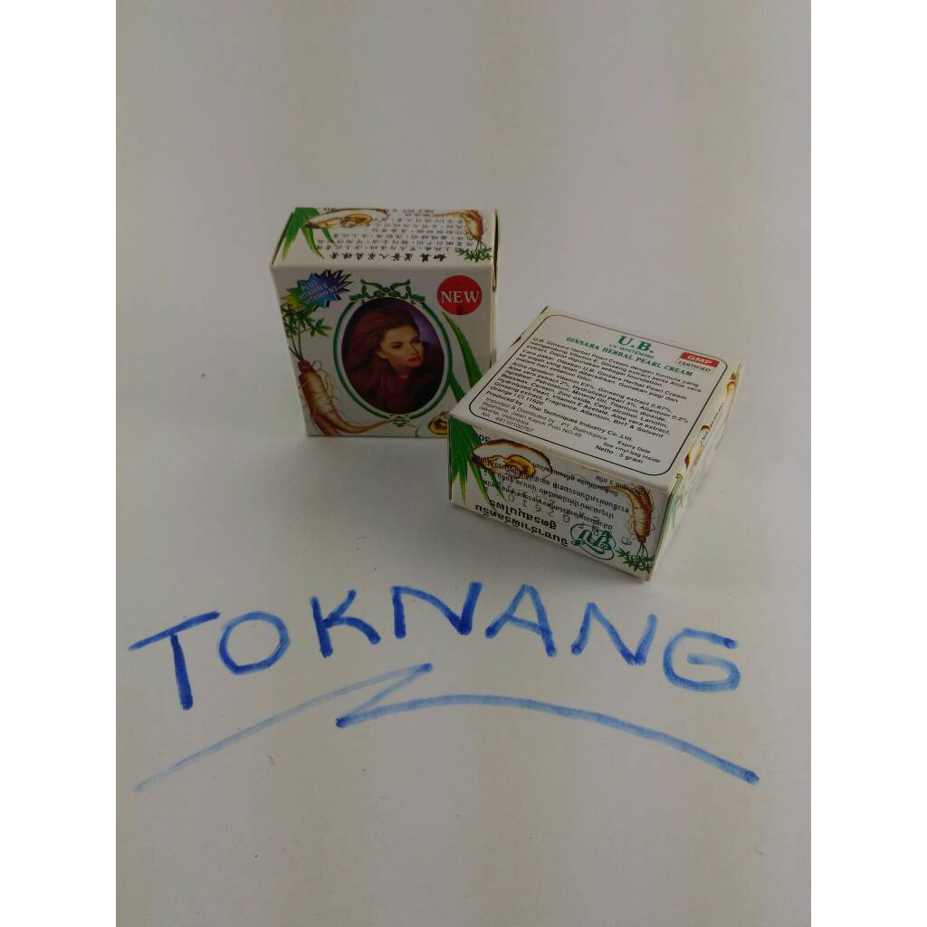 

UB Ginsara Herbal Pearl Cream - UV Whitening