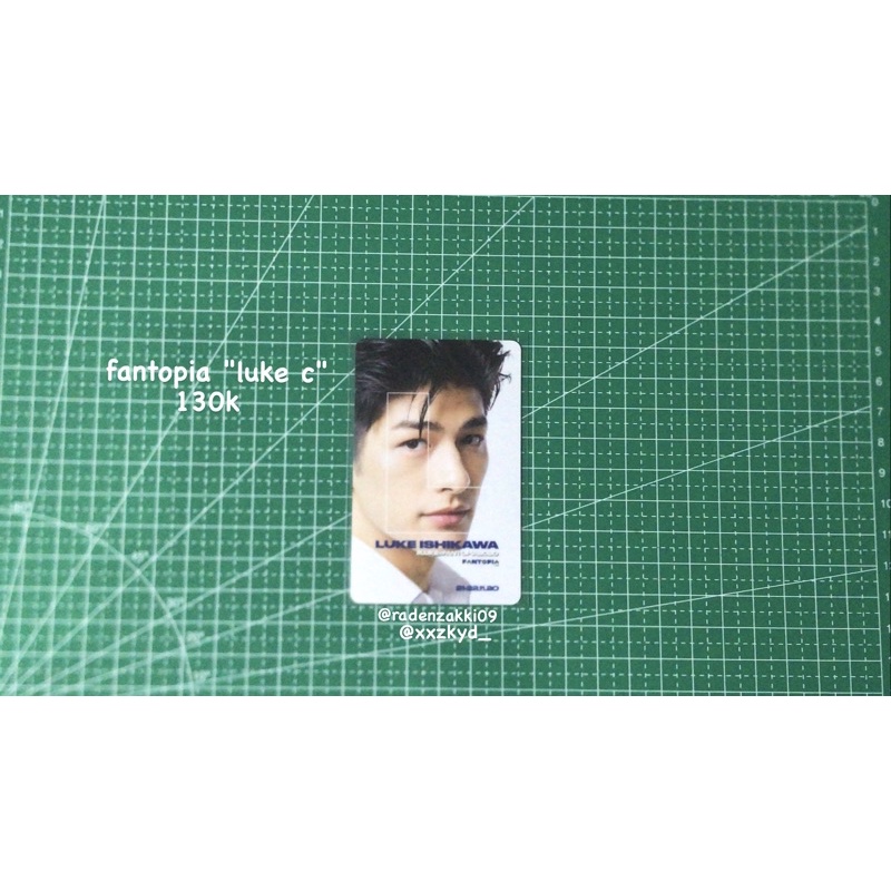 (BOOKED)OFFICIAL Fantopia Card Luke Deck C