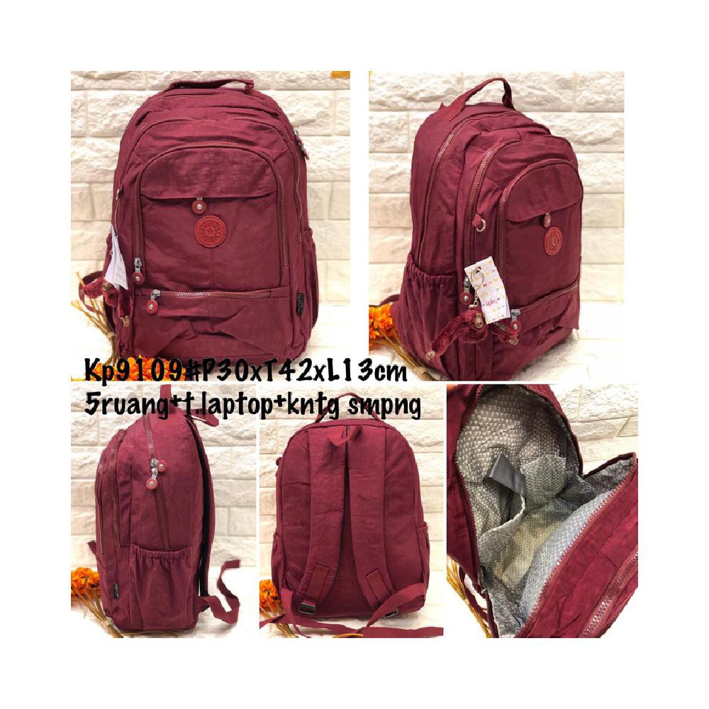 tas ransel kipling premium kanvas