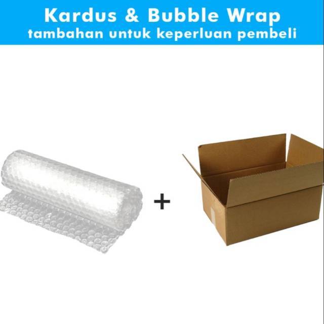 

Kardus dan bubble wrap untuk pembeli