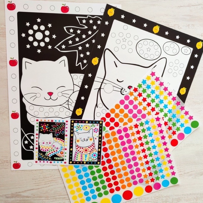 

Mainan SET DOT STIKER isi 2 Menempel/ Mainan Anak DIY Sticker Dot Paper Set Menempel Stiker [EDUFUNTOYS]