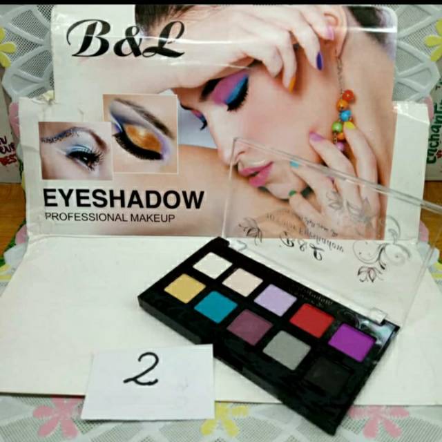 EYESHADOW B&amp;L 10 WARNA