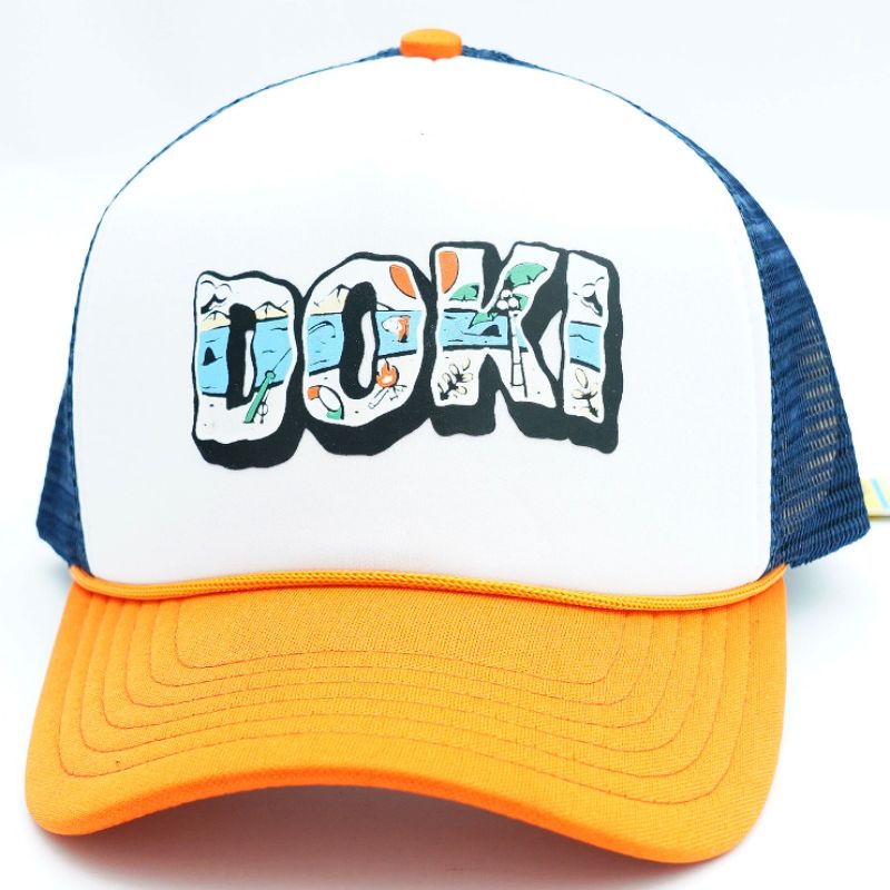 Omidoki Topi Trucker Pria Sizu Topi Jaring Distro