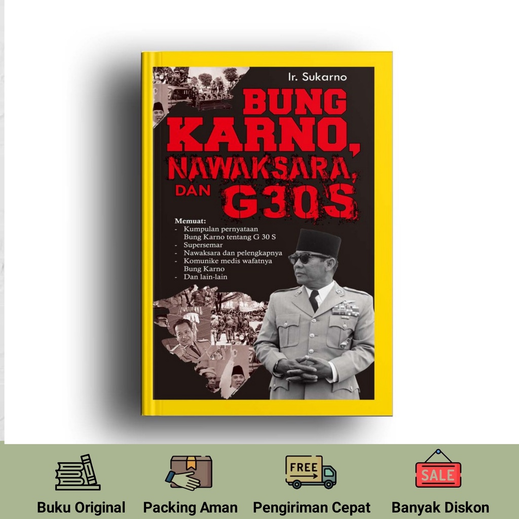 Jual Buku Bung Karno Nawaksara Dan G30s Original Shopee Indonesia