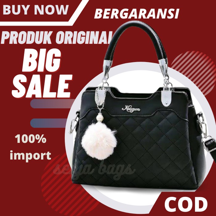 Sn500085 Tas Ibu Buat Kondangan Pengajian HandBag Pesta Wanita Cewek Import Impor Branded Murah