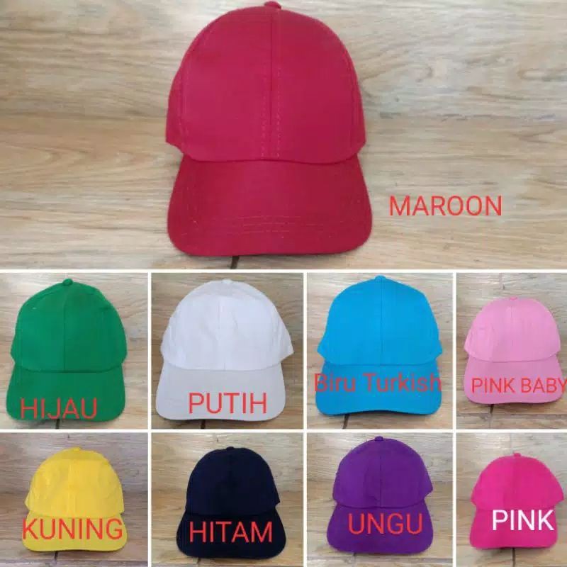 Topi Anak Gratis Bordir Nama Suka-Suka