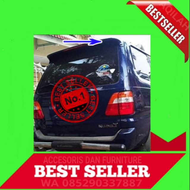 Spoiler kijang kapsul lgx LX krista