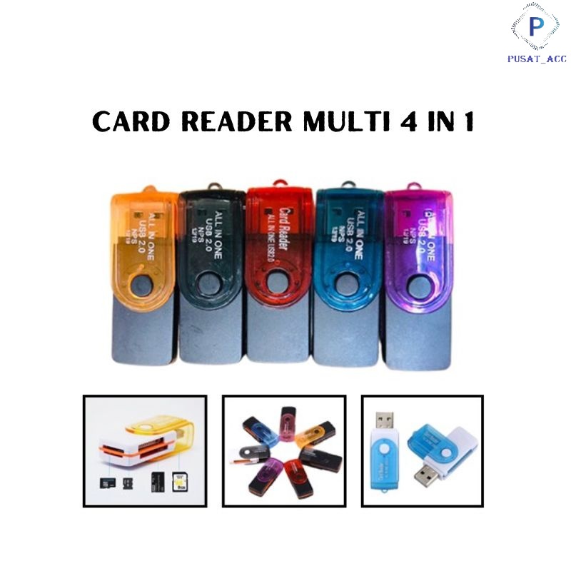 Card Reader Multi 4 Slot / Card Reader Multi 4 In 1