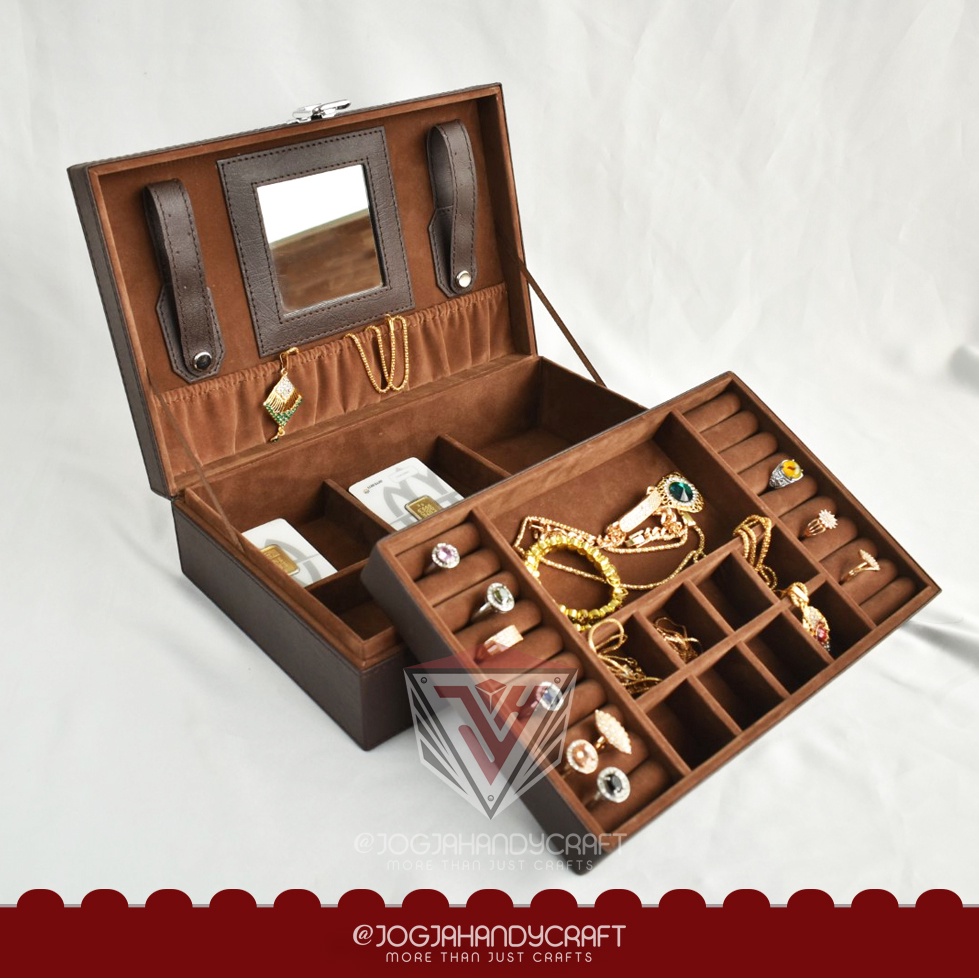 EXCLUSIVE JEWELRY BOXES | Tempat Perhiasan dan Accesories / Kotak Tempat Emas, Kalung, Gelang, Anting, Cincin dan Logam Mulia