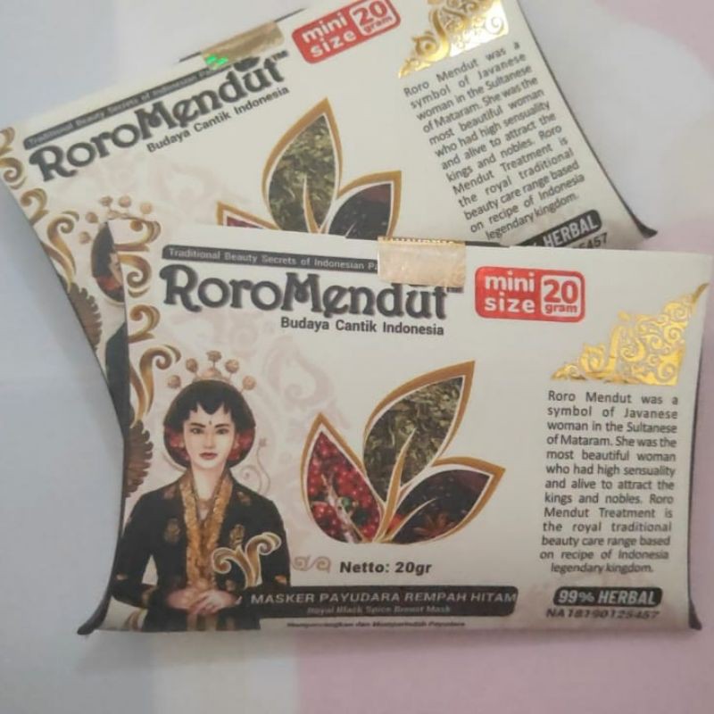 BPOM RORO MENDUT SKINCARE roromendut