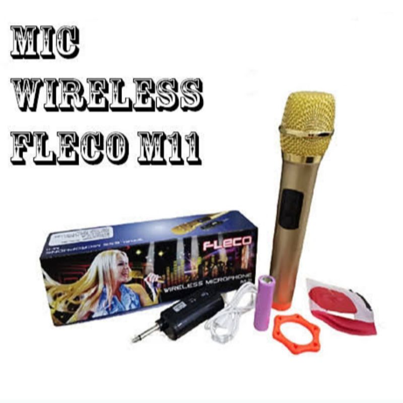 Mic wireless FLECO M11