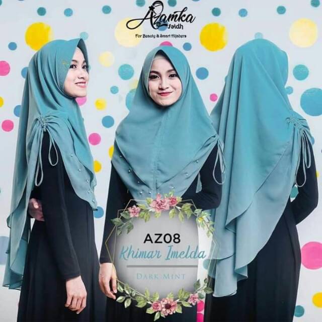 Khimar imelda by azamka hijab