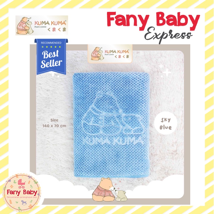 KUMA KUMA PINNEAPPLE TOWEL 140X70CM [BEST SELLER] / HANDUK BAYI RILAKKUMA