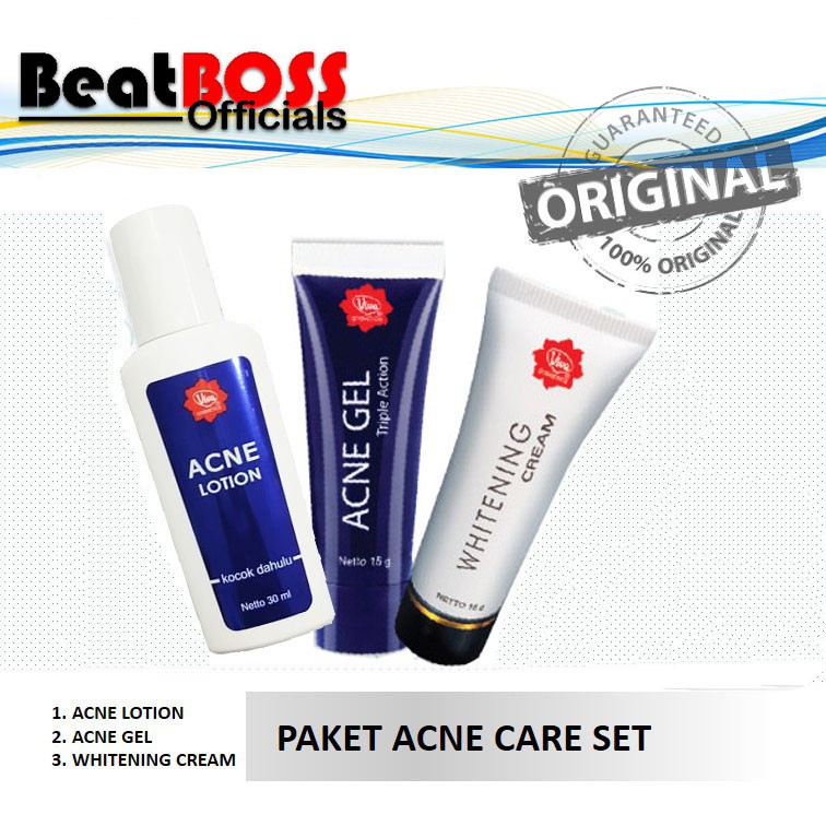 PAKET ACNE CARE SET - VIVA (3 PRODUK)