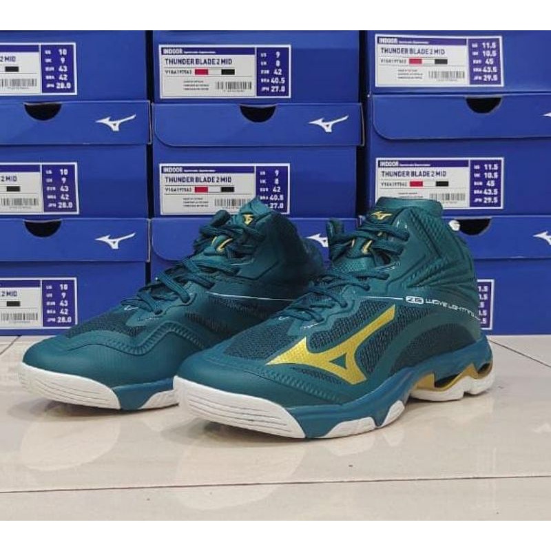 Sepatu volley Mizuno Wave Momentum 2 Sepatu Voli Mizuno Sepatu Olahraga Pria Vol