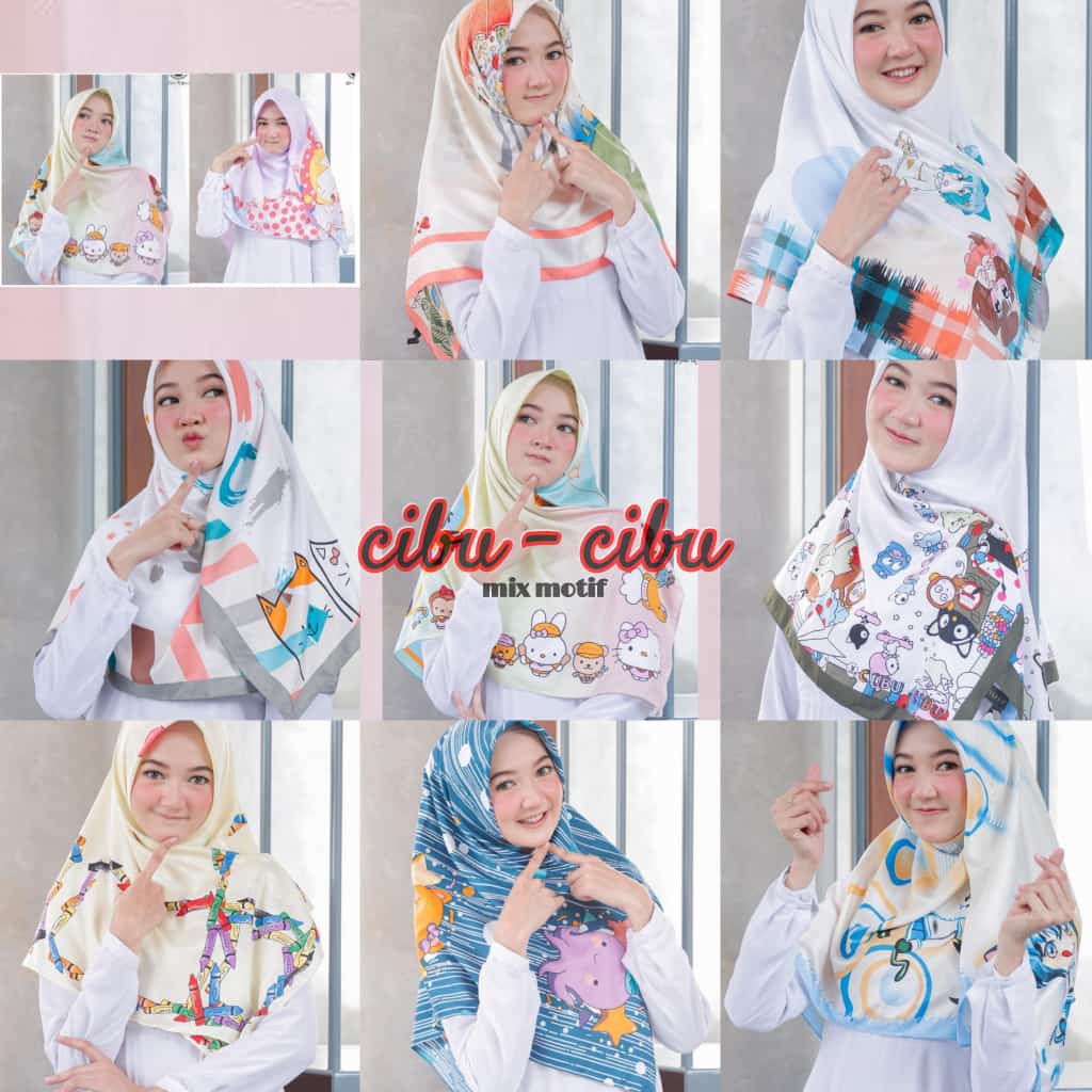 10pcs Segiempat Cibu-cibu by Yeffa Scraft