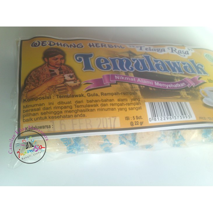 

TEMULAWAK | Minuman Tradisional Instan | isi 5 Sachet