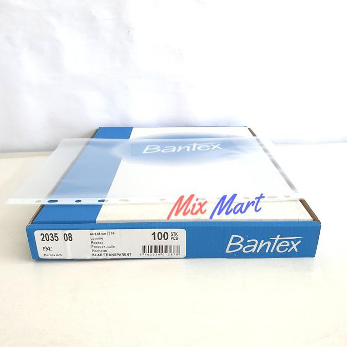 

✨ BISA BAYAR DITEMPAT✨ Bantex Pocket A4 0,06 MM PP Clear 2035 isi 100 lembar TERBARU Kode 1331