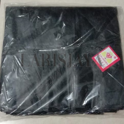Plastik Sampah Hitam Ukuran 60 x 100, Merk Kharisma.