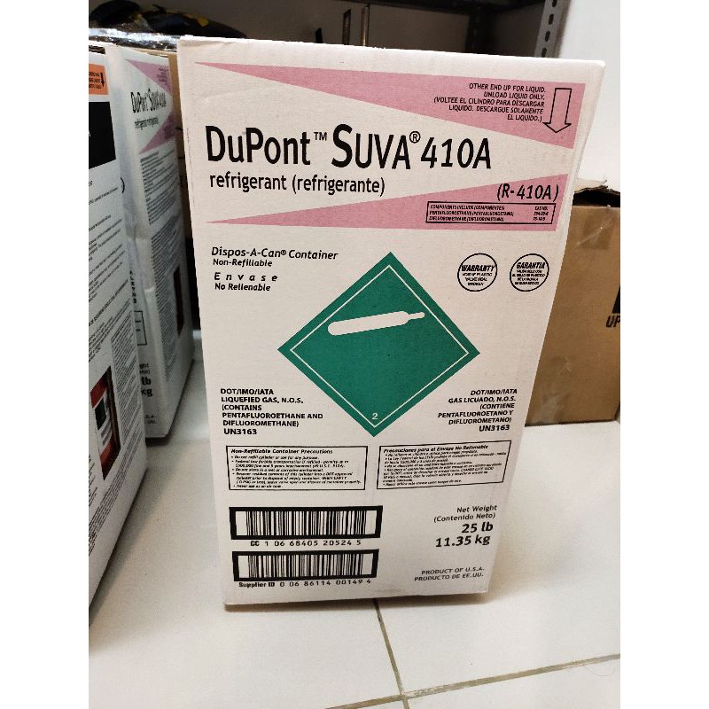 FREON R410A DUPONT USA 11.35KG
