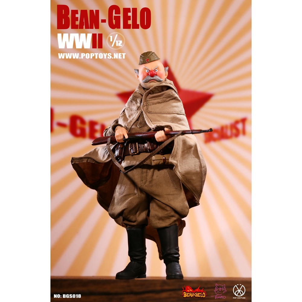 Bean Gelo The Peasant Class Soldier Victor POP TOYS 1/12 BGS018 1:12