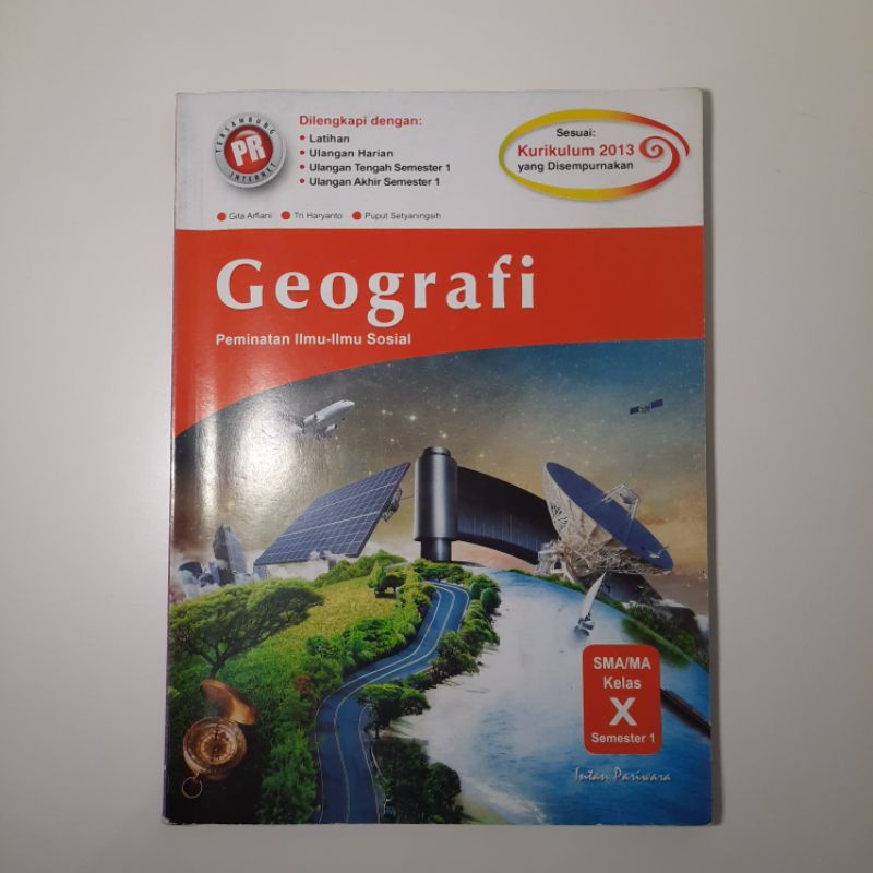 Buku LKS SMA Geografi Kelas 10 Semester 1