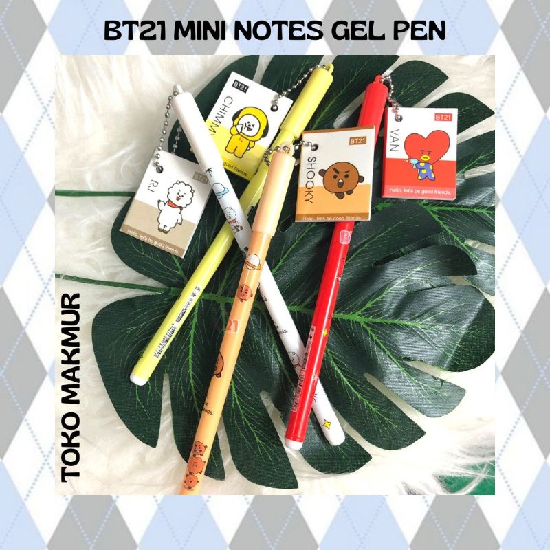 

Pulpen Gel BT + Notes