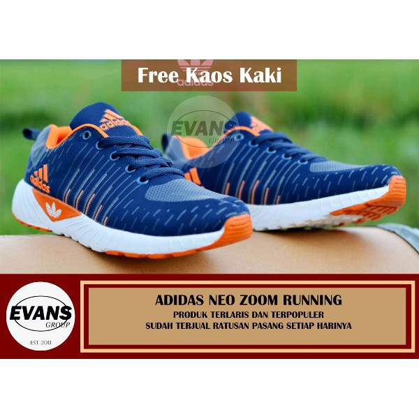 SEPATU ADIDAS NEO ZOOM RUNNING NEW SPORT