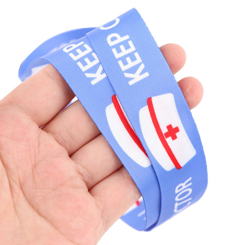 TOP Multi-function Nurse Lanyard Cover Pass Key Chain Mobile Phone Straps Accessories Card Badge Gym Key Chain Doctors ID Card Neck Strap