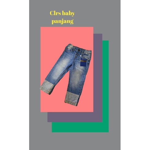 Celana panjang  baby unisex merk clrs baby