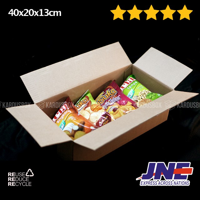 

10pcs Kardus Box Standar [40x20x13cm]