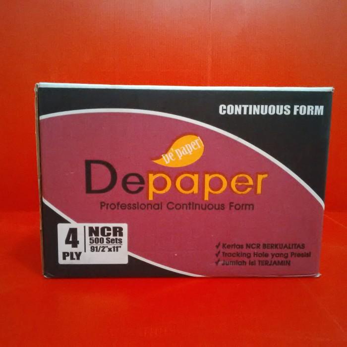 

Kertas Continuous Form 4 Ply Depaper