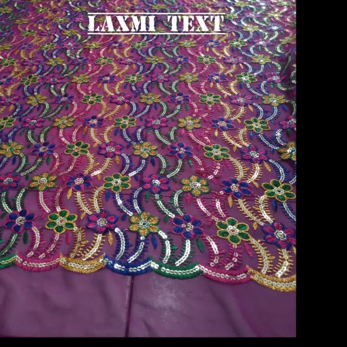 kain Sari India / bahan Sari India TERBARU
