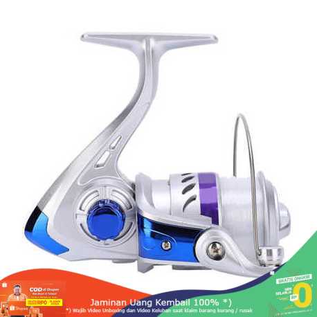 (BISA COD) RVOSTR YUMOSHI FF3000 Reel Pancing Spinning 13 Ball Bearing 5.2:1