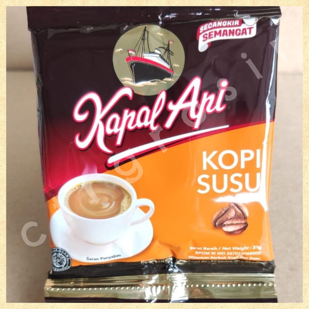 

KAPAL API KOPI SUSU 10PCS X 31GR