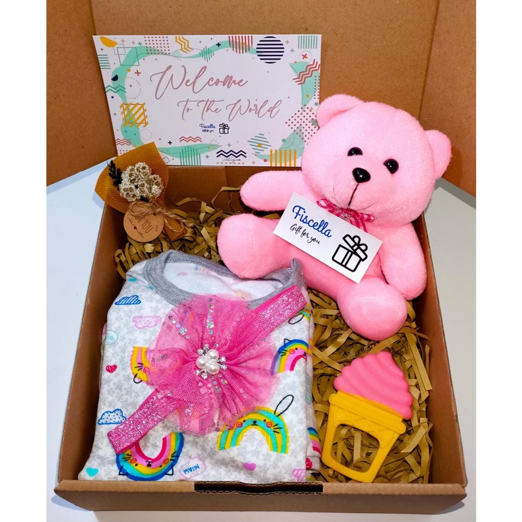 

Fiscella Amalea - Paket B - Hampers Baby Lahiran Kado Bayi