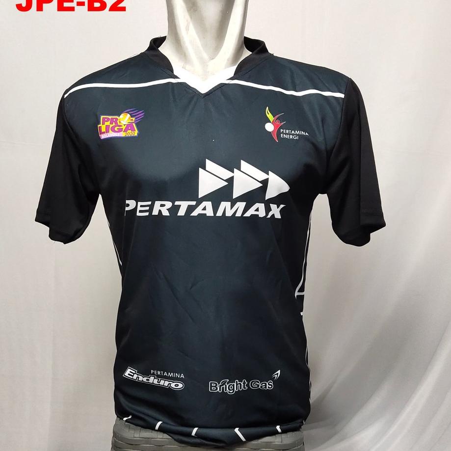 HOT jersey voli jakarta pertamina energi kaos proliga JPE atasan printing SAUNG SPORT