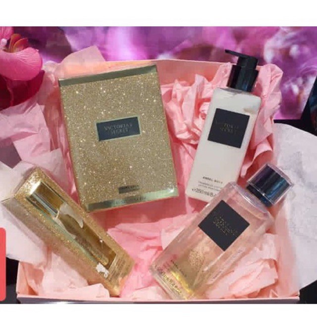 Hampers GiftSet Victoria’s Secret Edp Angel gold / bombshell