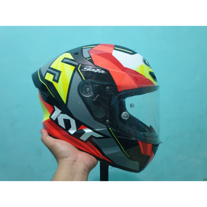 KYT TT COURSE JAUME MASIA BIASA BEKAS TERMURAH