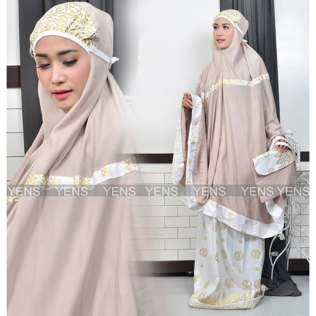 COD Mukena Bali Songket Extra Suju Maqdis