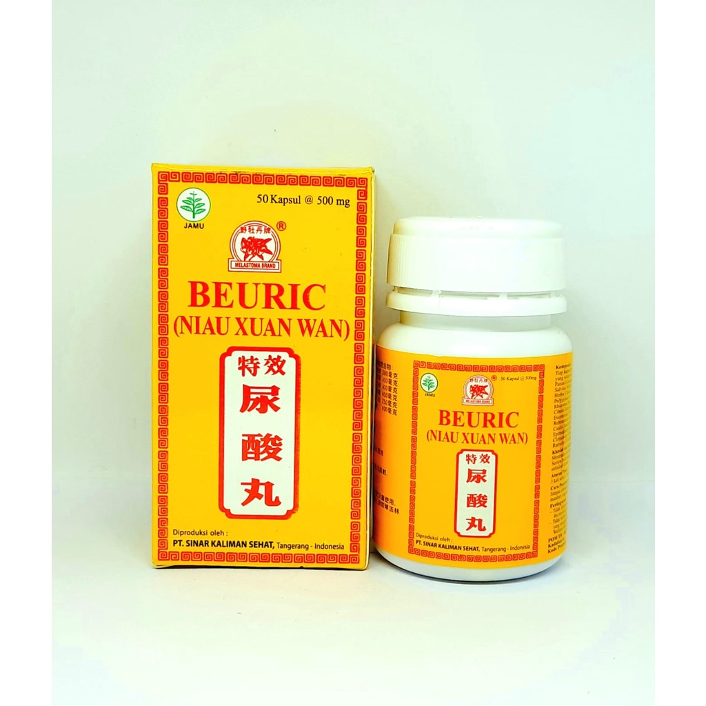 BEURIC NIAU XUAN WAN - obat asam urat dan kolesterol herbal manjur