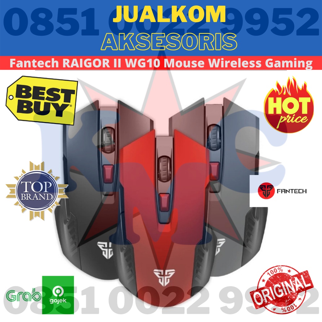 Fantech RAIGOR II WG10 Mouse Wireless Gaming