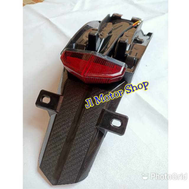 Undertail Spakbor Belakang CRF 150 CRF150 L - Stoplamp Lampu Stop CRF150L CRF 150 Srx RACING