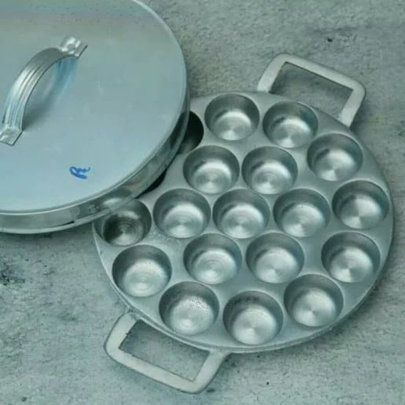 Loyang/Cetakan pentol telur goreng Super tebal pakai tutup dan biasa tdk pakai tutup