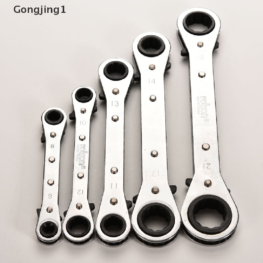 Gongjing1 Kunci Pas Ratchet Kombinasi Reversible CR-V