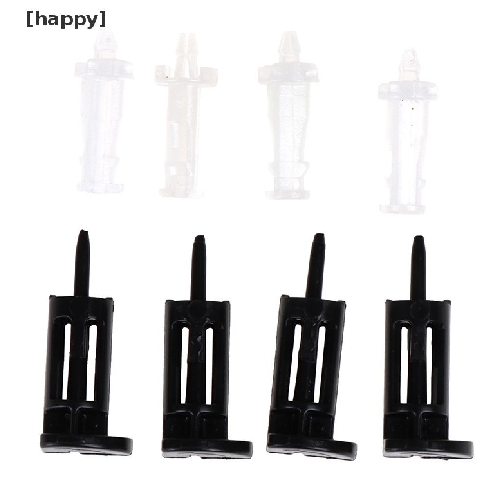 4 Pcs / Lot 775 / 1156 Cpu Heatsink Fastener Push Buckle Bahan Plastik