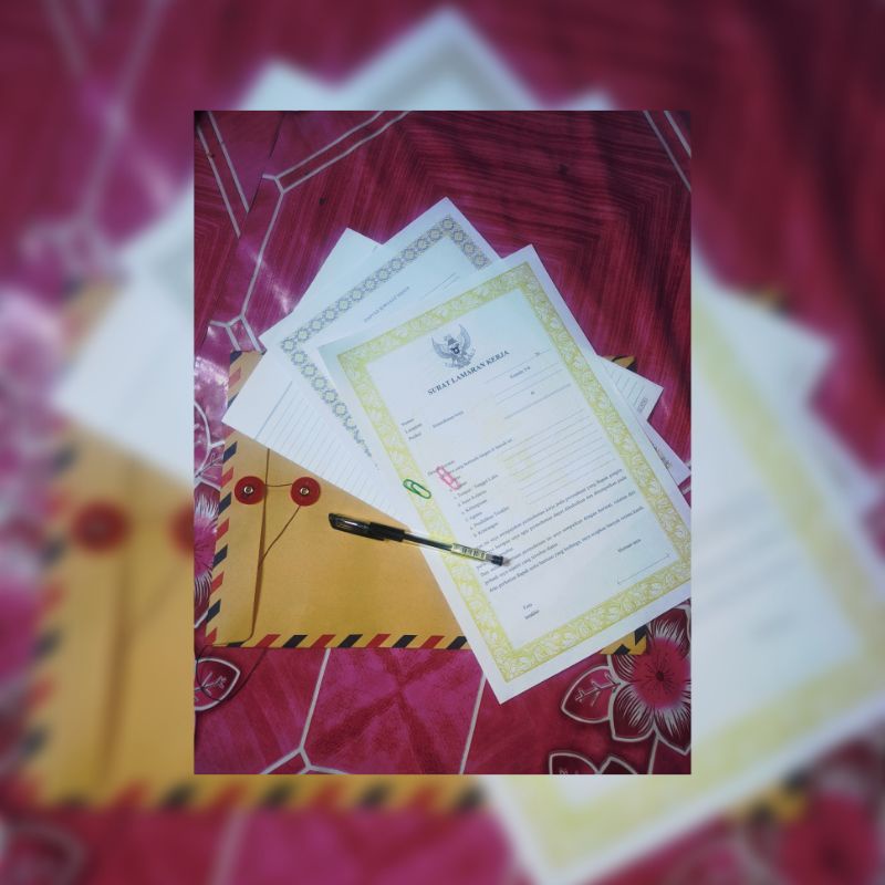

Paket Lamaran Kerja || Paket Lengkap Lamaran